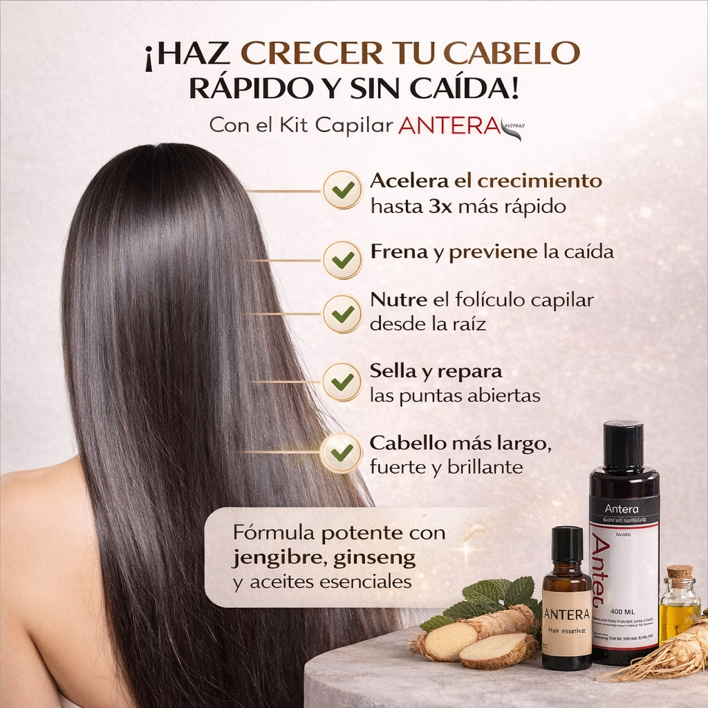 Kit SHAMPO + Tónico Antera⭐